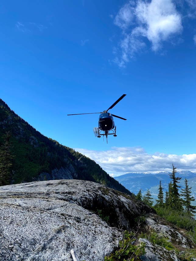 Here comes the chopper